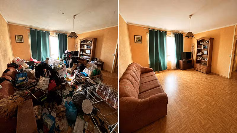 Avant après dans un appartement insalubre à Paris