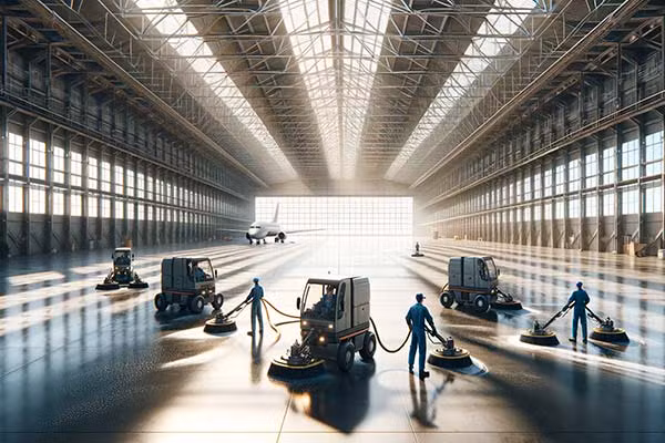 nettoyage entrepot hangar