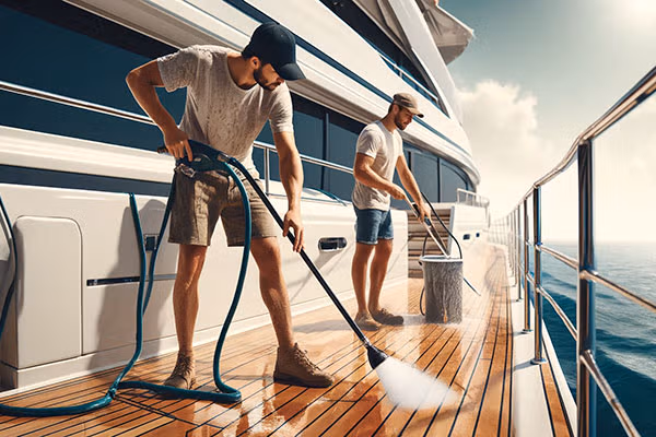 nettoyage yacht bateau