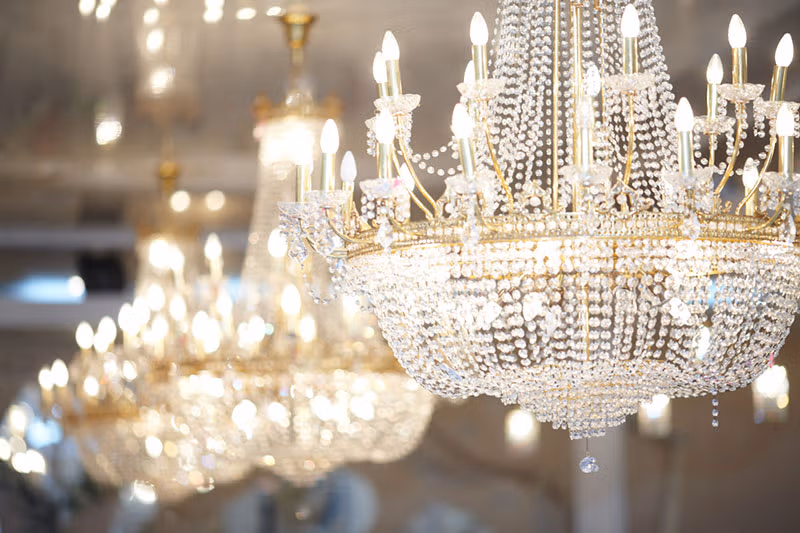 Nettoyage de lustre