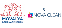 Logo de l'entreprise de déménagement Nova Clean