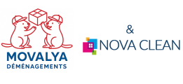 Logo de l'entreprise de déménagement Nova Clean