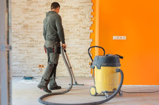 Nettoyage après travaux