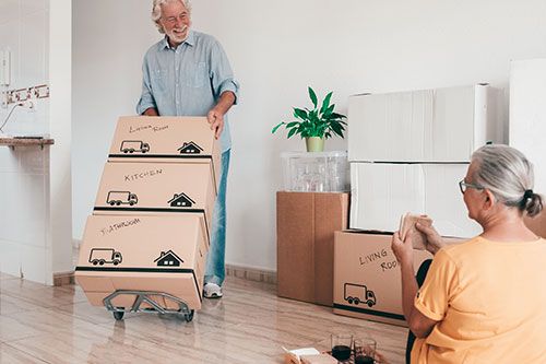 Déménagement pour les seniors, personnes âgées et retraités