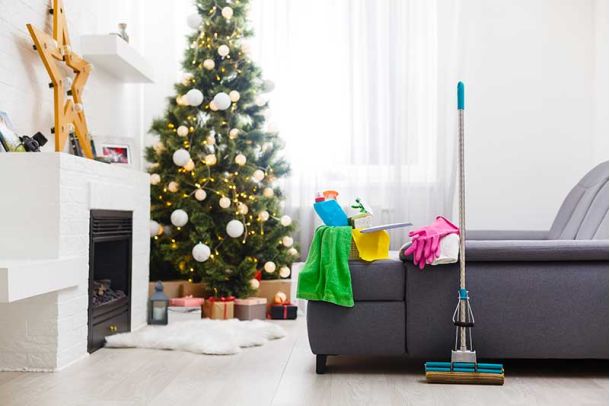 Nettoyage après fêtes de Noel, St Sylvestre