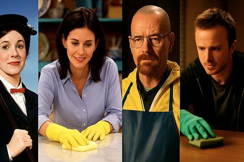 Le nettoyage dans les films et séries : de Mary Poppins à Breaking Bad