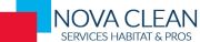 Logo d'entreprise des services pour l'habitat Nova Clean