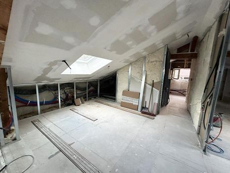 Chantier de rénovation de maison, une intervention Nova Clean