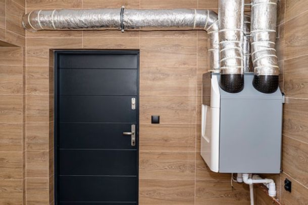 Installation de ventilation double flux
